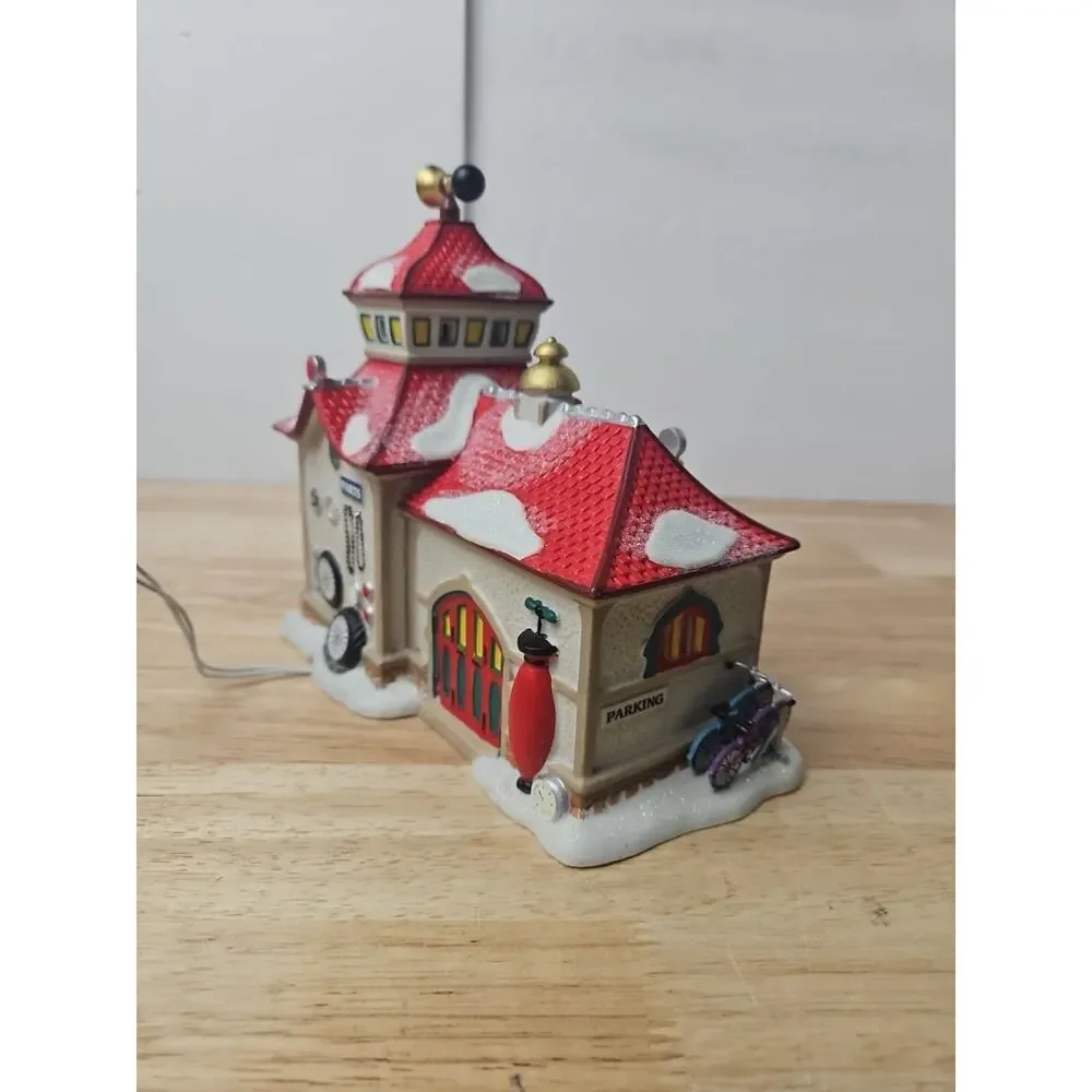 Dept 56 North Pole Bike Bicycle Shop Animated Wheel #4025281 Box & Cord Works - Picture 14 of 16